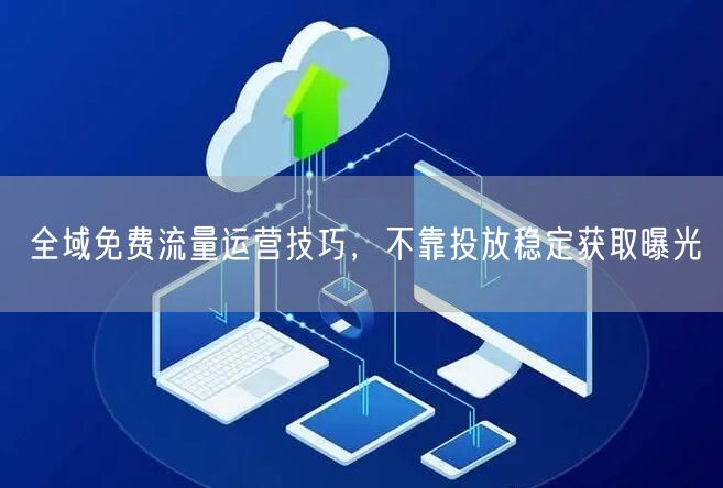 全域免费流量运营技巧，不靠投放稳定获取曝光