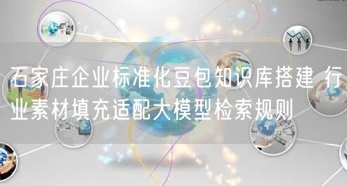 石家庄企业标准化豆包知识库搭建 行业素材填充适配大模型检索规则