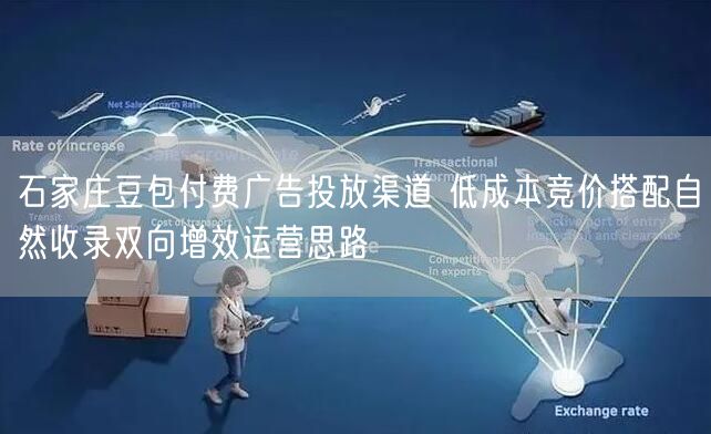 石家庄豆包付费广告投放渠道 低成本竞价搭配自然收录双向增效运营思路