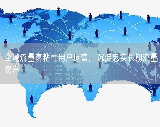 全域流量高粘性用户运营，沉淀忠实长期流量资产