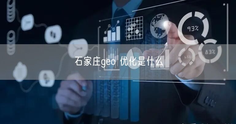 石家庄geo 优化是什么