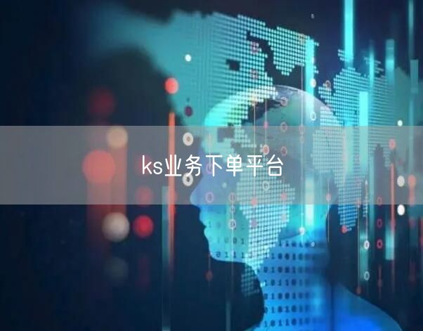 ks业务下单平台