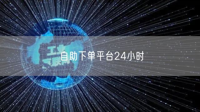 自助下单平台24小时
