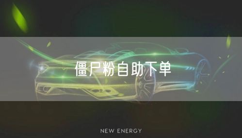 僵尸粉自助下单