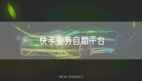 快手业务自助平台