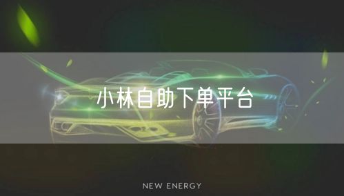 小林自助下单平台