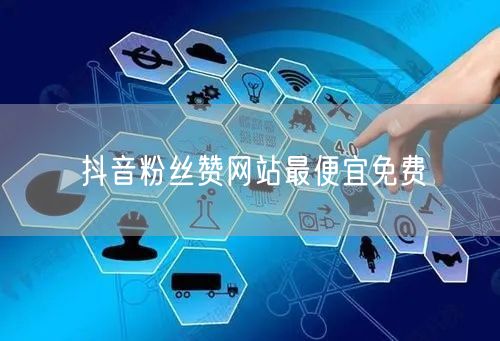 抖音粉丝赞网站最便宜免费
