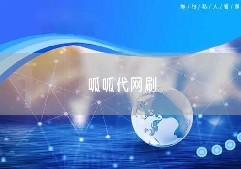 呱呱代网刷