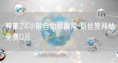 梓豪24小时自助秒刷网 粉丝赞网站免费0元