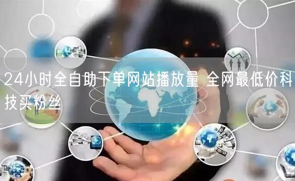 24小时全自助下单网站播放量 全网最低价科技买粉丝
