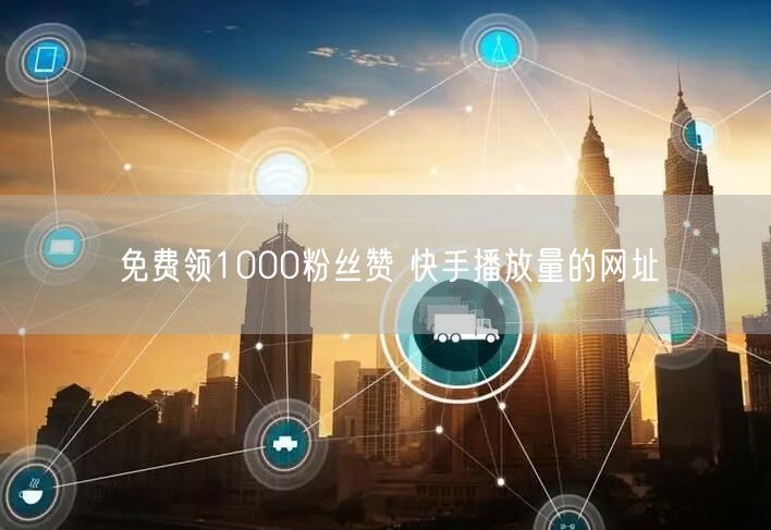 免费领1000粉丝赞 快手播放量的网址