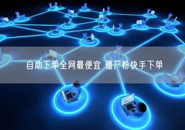 自助下单全网最便宜 僵尸粉快手下单