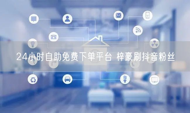 24小时自助免费下单平台 梓豪刷抖音粉丝